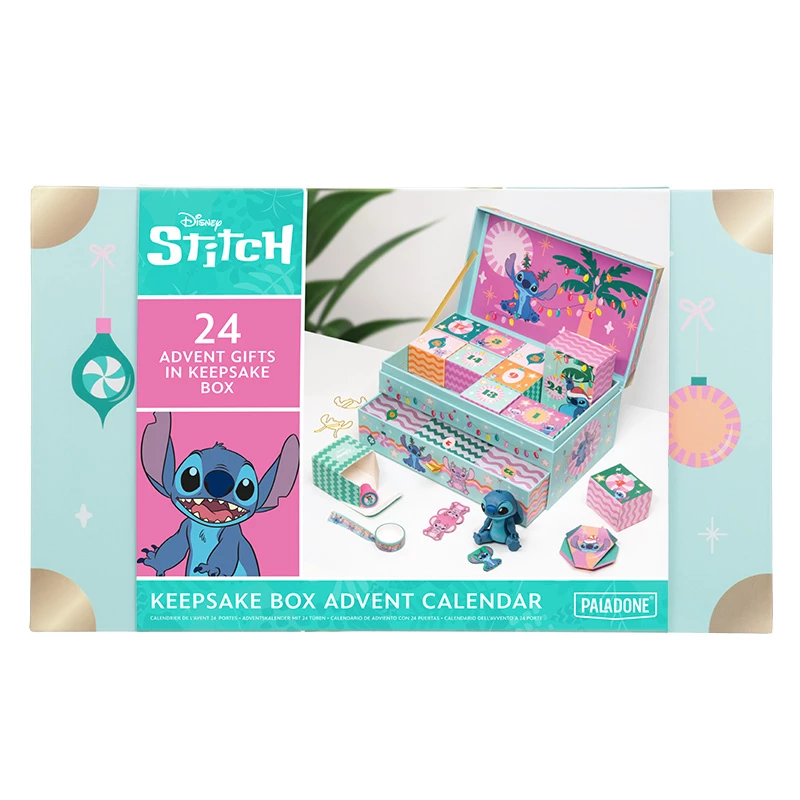 Adventskalender-Aufbewahrungsbox von Paladone PP15751LS mit 24 Fächern