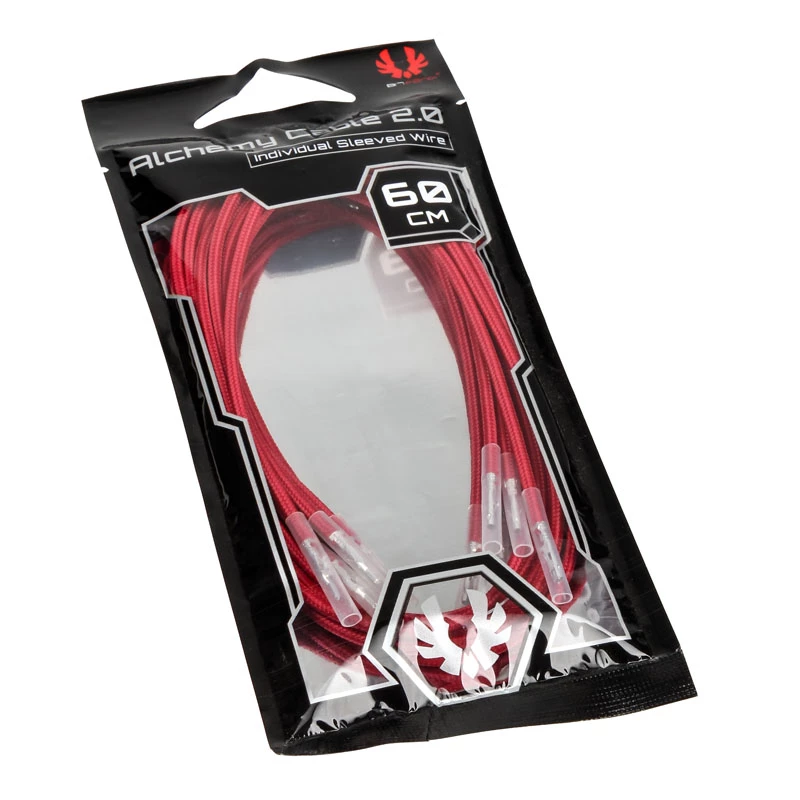 Gesleevtes Verlängerungskabel BITFENIX Alchemy 2.0 0,6 m – Stecker auf Buchse