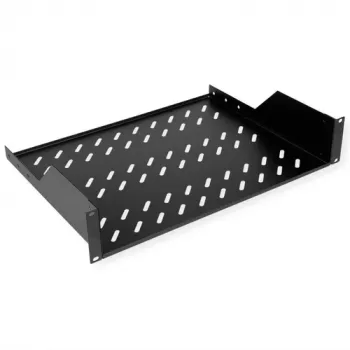 ROLINE 19-Zoll-Regal 2U 350 mm Tiefe, 25 kg Tragfähigkeit Modell 26.21.0021