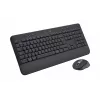 Logitech Signature MK650 for Business - Tastatur-Maus-Set - Kabellos - 2,4 GHz, Bluetooth LE - QWERTY - Spanisch - Graphit