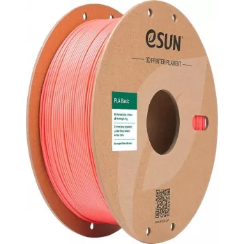 PLA BASIC 1,75mm ROSA 1kg ESUN 3D FILAMENT (PLA-BASIC175P1P1)