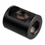 Fitting EKWB EK-Quantum Torque Splitter 3F T – Messing, Schwarz, Höhe 28 mm