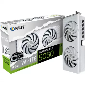 Palit GeForce RTX 5060 White OC 8GB GDDR7 Grafikkarte