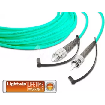 Lightwin Hochwertiges Simplex LWL Patchkabel, MM OM3, FC - ST LWL Patchkabel (LSP-50 FC-ST 2.0 OM3)