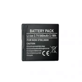 Ersatzakku Digital BP-5M für Nokia 5700 / 7390 3,7 V 1000 mAh