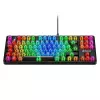 Mechanische Gaming-Tastatur Sharkoon Crystal Shark Schwarz DE mit RGB-Beleuchtung