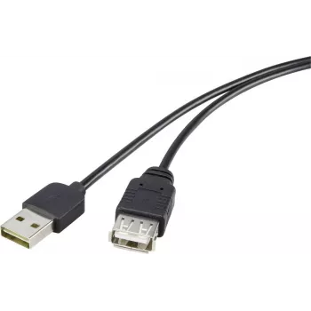 USB-Verlängerungskabel Renkforce Duplex 2.0 Reversible USB M auf W 5V, Modell 1365371