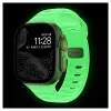 Band Nomad Sport Band Hellgrün Gummi — Breite 21,5 mm, Handgelenk 160–195 mm