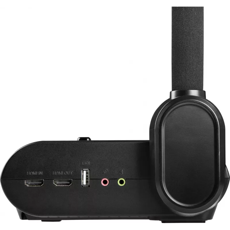 AVer F17+ Dokumentenkamera Schwarz 25,4 / 3,06 mm (1/3,06) CMOS USB 3.2 Gen 1 (3.1 Gen 1)