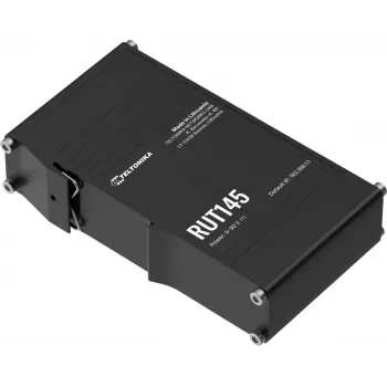 Router TELTONIKA RUT145 mit RS485-Schnittstelle, Mobilfunkkonnektivität und industriellen I/O