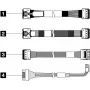 Lenovo ThinkSystem SR650 V3 2.5* Chassis Front BP3 - Kabel-/Adapter-Set - Digital/Daten