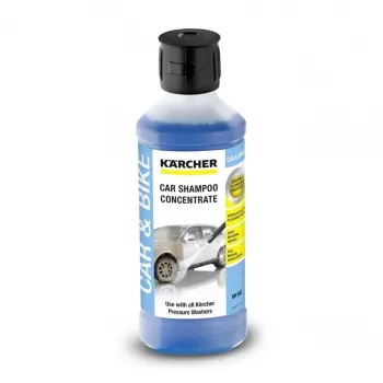 Fahrzeugreinigungsshampoo Karcher 6.295-843.0, universelles Autoshampoo, 500 ml für Chrom, Glas, Kunststoff