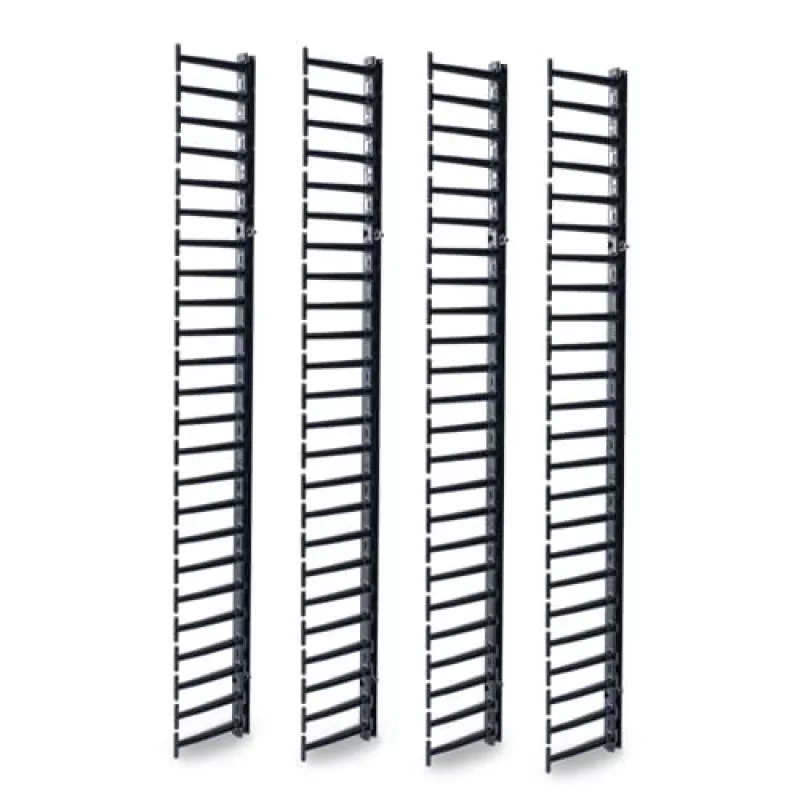 APC NetShelter Kabelmanagement, Vertikaler Kabelmanager, für NetShelter SX Networking Racks 48U, Set mit 4 Stück, 250 x 2045 x 170 mm