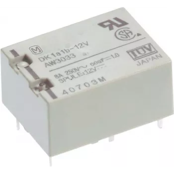 Panasonic PCB-Relais 12 V/DC 10 A 1 Schließer DK1A-12V-F 1 Stück (DK1A-12V-F)