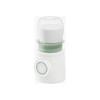 Flaschenwärmer Momcozy MW003-WH12BA-A — Batterie 80W, Touch-Steuerung, grün/transparent/weiß