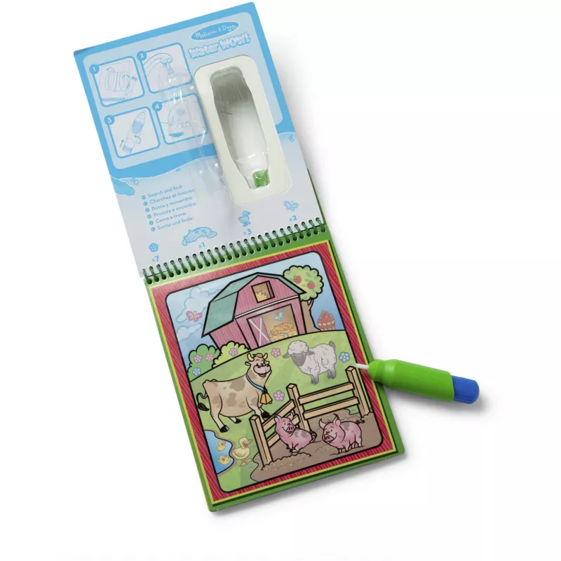 Wiederverwendbare Wasser-Malmatte für Kinder Spinmaster MAC APO Water Wow Tiere GML - Wasser-Enthüllungs-Aktivitätsmatte