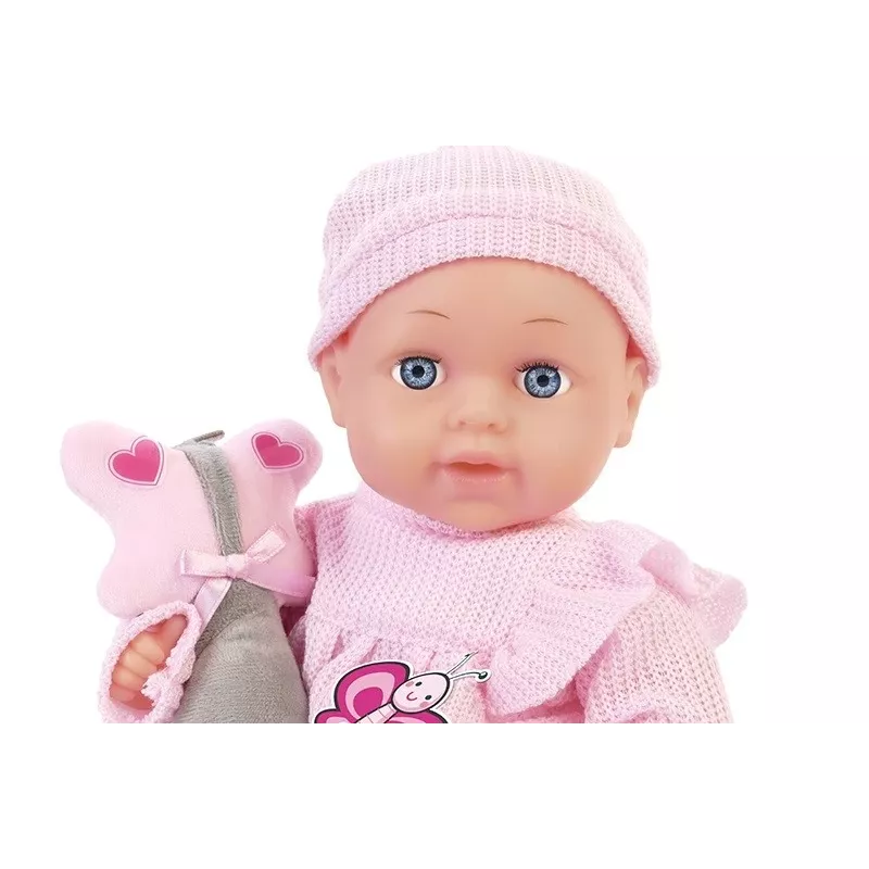 Puppe Artyk Natalia 33 cm mit Spielzeug - Artyk 33 cm Babypuppe mit Zubehör