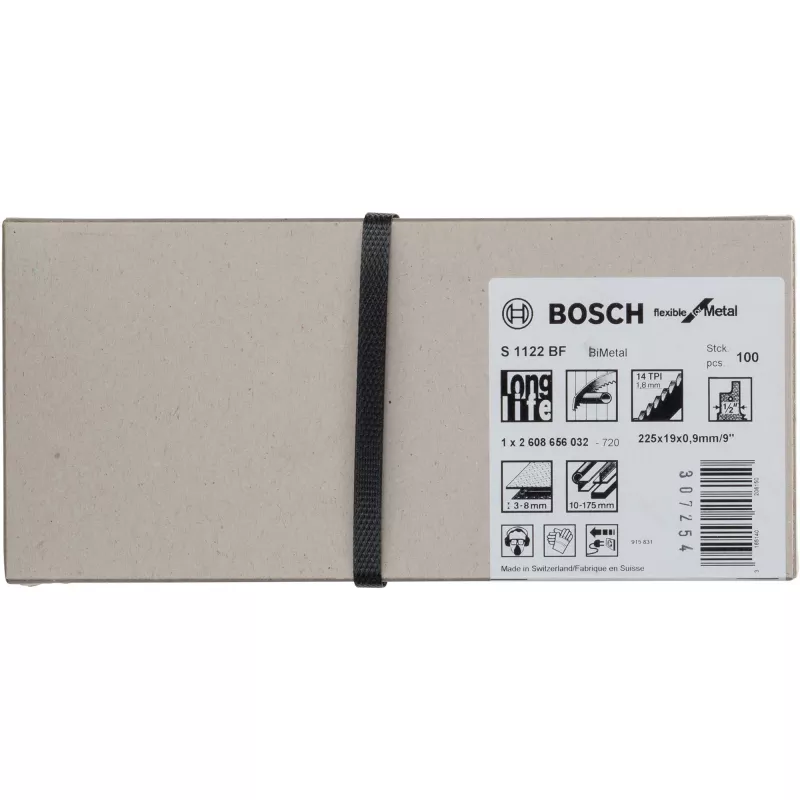 Bosch S 1122 BF, Rohr, Profil, dickes Blech, 1,8 mm