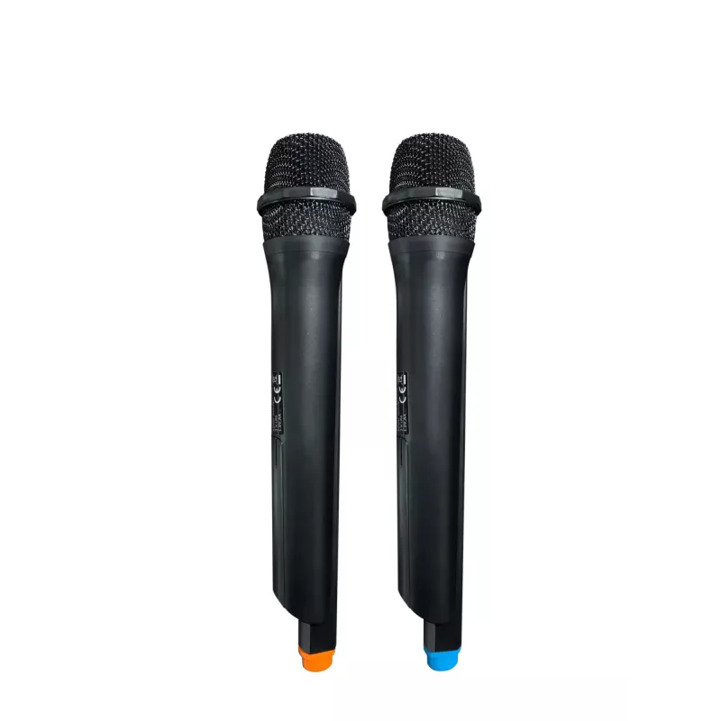 System Audio PLL FM USB/SD/BT 2xKaraoke FULL LED PartyBox