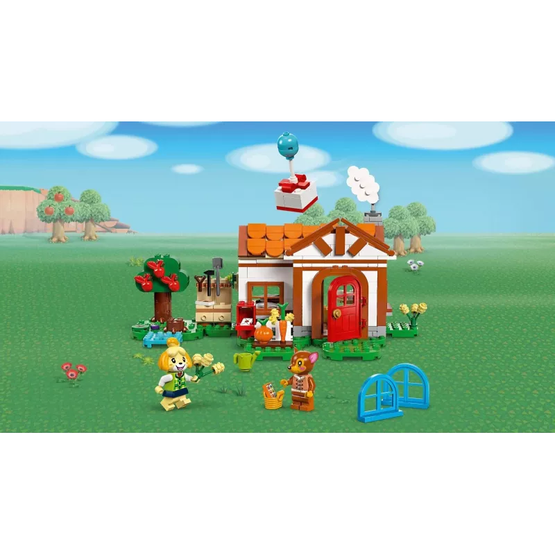 Konstruktionsspielzeug LEGO-Set 77049 Animal Crossing Besuch von Melinda