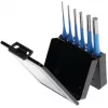 Splinttreiber-Set 316 D, 6-teilig (Blau, in Metall-Klappkassette)
