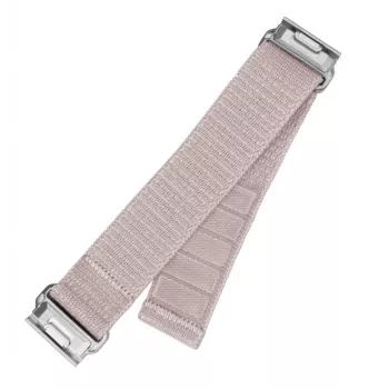 Fixed | Sporty Strap für Garmin QuickFit 22 mm | 160-210 mm | Roségold | Nylon