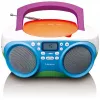 Tragbares Radio Lenco SCD41 Mehrfarbig