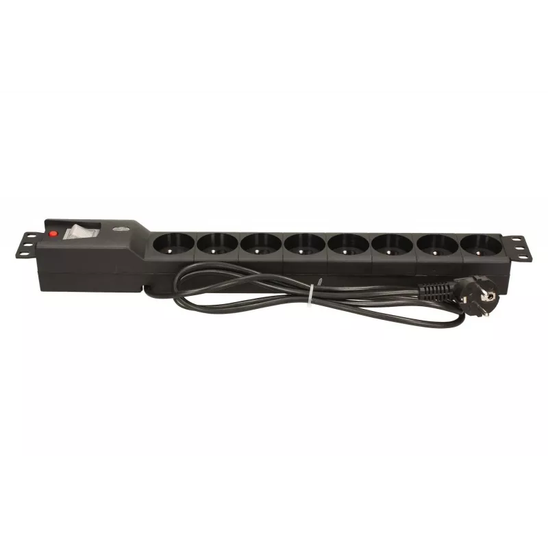 LESTAR LXARM 810 G-A K.:CZ 1,5M 19PDU Schwarz 8 AC-Steckdose(n) 230 V 1,5 m