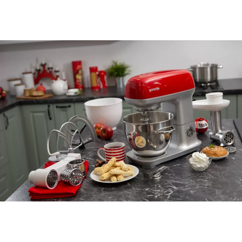 Standmixer Gorenje MMC1000RLR — 1000 W, 4,5 l Edelstahl-Schüssel, 7 Geschwindigkeiten