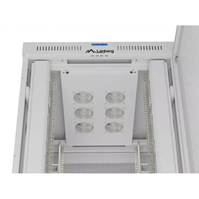 19 Zoll Rack-Schrank LANBERG FF01-8047-23SL 47U 800x1200 mm Grau perforierte Türen
