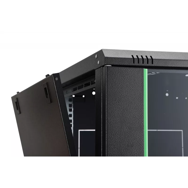 Wandmontage-Netzwerkschrank DIGITUS Dynamic-N 9HE 19 Zoll 600x600 mm, IP20, Schlüsselschloss, unmontiert