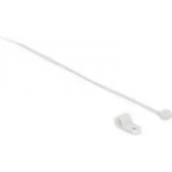 Schraubbefestigungs-Kabelbinder DeLOCK 18863 Nylon Weiß 20 mm 10 Stück
