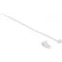 Schraubbefestigungs-Kabelbinder DeLOCK 18863 Nylon Weiß 20 mm 10 Stück