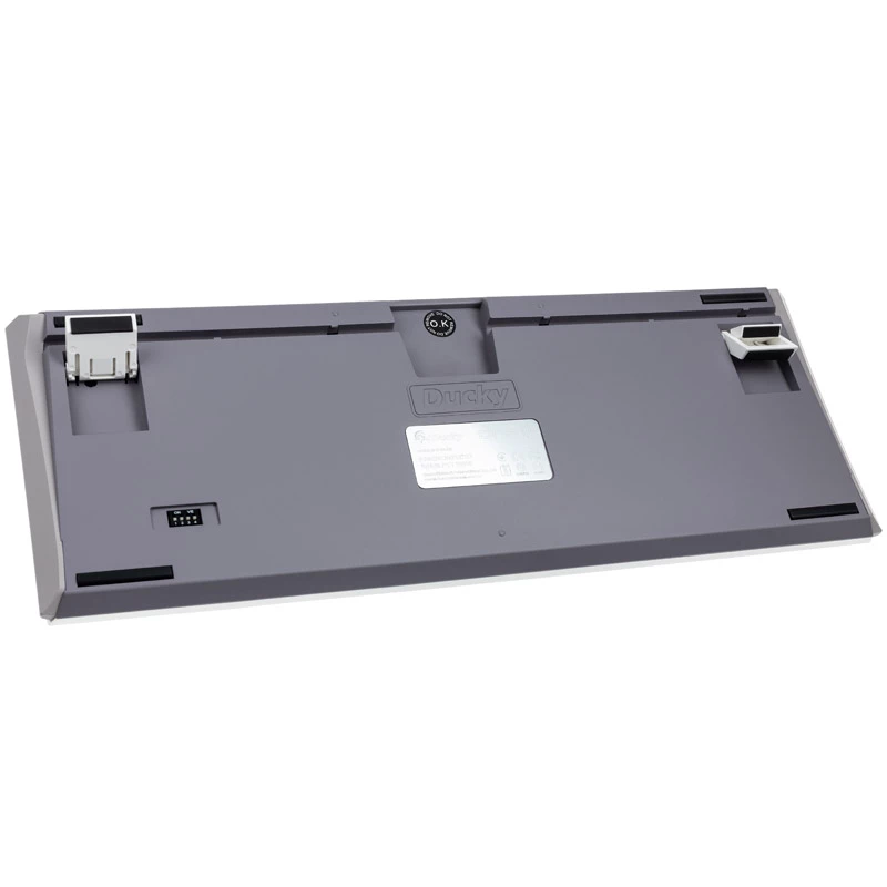 Ducky One 3 TKL Tastatur Gaming USB US English Silber