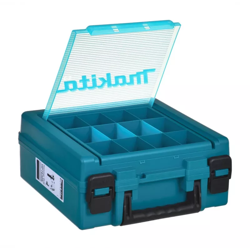 Makita HP1630K Bohrmaschine mit Zahnkranzbohrfutter 3200 U/min Schwarz, Blau 2,1 kg