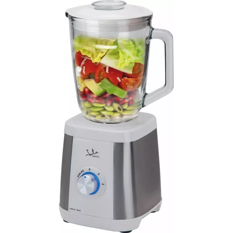 JATA BT797 Mixer 1,5 L Tischmixer 1000 W Grau, Edelstahl