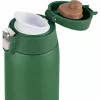 Reisebecher EMSA N2151900, dunkelgrün, 0,4 L, Klappdeckel