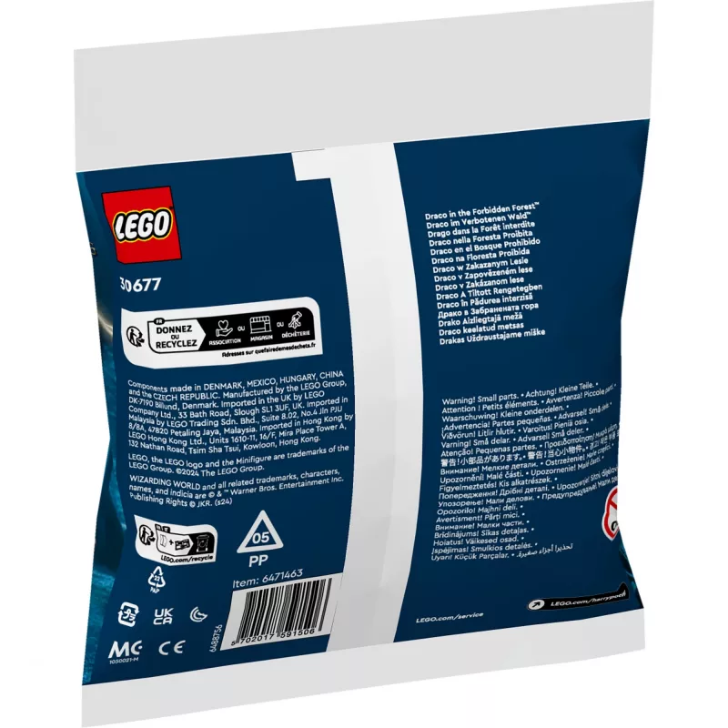 Bauspielzeug LEGO Harry Potter Set Modell 30677 – Draco in der Verbotenen Wald Minifigur-Szene