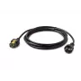 APC Netzkabel, verriegelbare C19 auf CEE/7 Schuko, 3,0 m