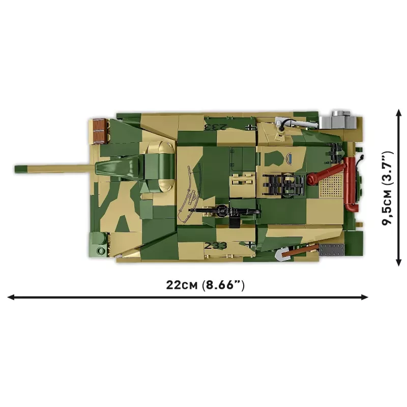 Cobi Blocks Jagdpanzer 38t Brave Konstruktionsset, 731 Teile