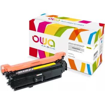 Toner-Kartusche OWA Armor K15540OW kompatibel mit HP, Gelb, 6000 Seiten Reichweite, 1 Stück