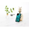 Smartphone-Hülle iKins für iPhone 11 Pro – Mandelblüten-Schwarz, Schutzhülle