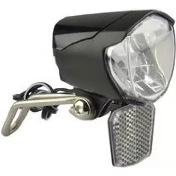Fahrrad-Dynamo-LED-Scheinwerfer FISCHER 85355 — 70 Lux, langlebige LED (50.000 h)