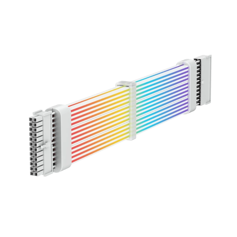 Gamemax | PSU-Verlängerungskabel | MB 24PIN-B | Weiß