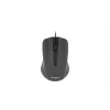 USB-Kabelmaus, 3 Tasten, gummierte Oberfläche, 1000 DPI