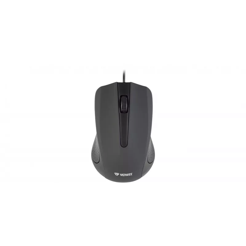 USB-Kabelmaus, 3 Tasten, gummierte Oberfläche, 1000 DPI