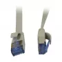 Patchkabel RJ45 - CAT6A 500 MHz - 1,5 m - Grau - U/FTP - Flach - AWG32 - Synergy 21