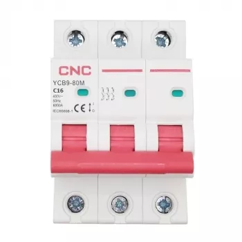 Leitungsschutzschalter HiSmart NV821525 3‑polig 16A C-Charakteristik