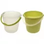 Eimer keeeper Mika 10 L transparent mit ergonomischem Griff
