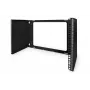 Digitus DN-19 PB-4U-SW - Wandschrank - Schwarz, RAL 9005 - 8U - 48,3 cm (19 inch) (DN-19 PB-8U-SW)